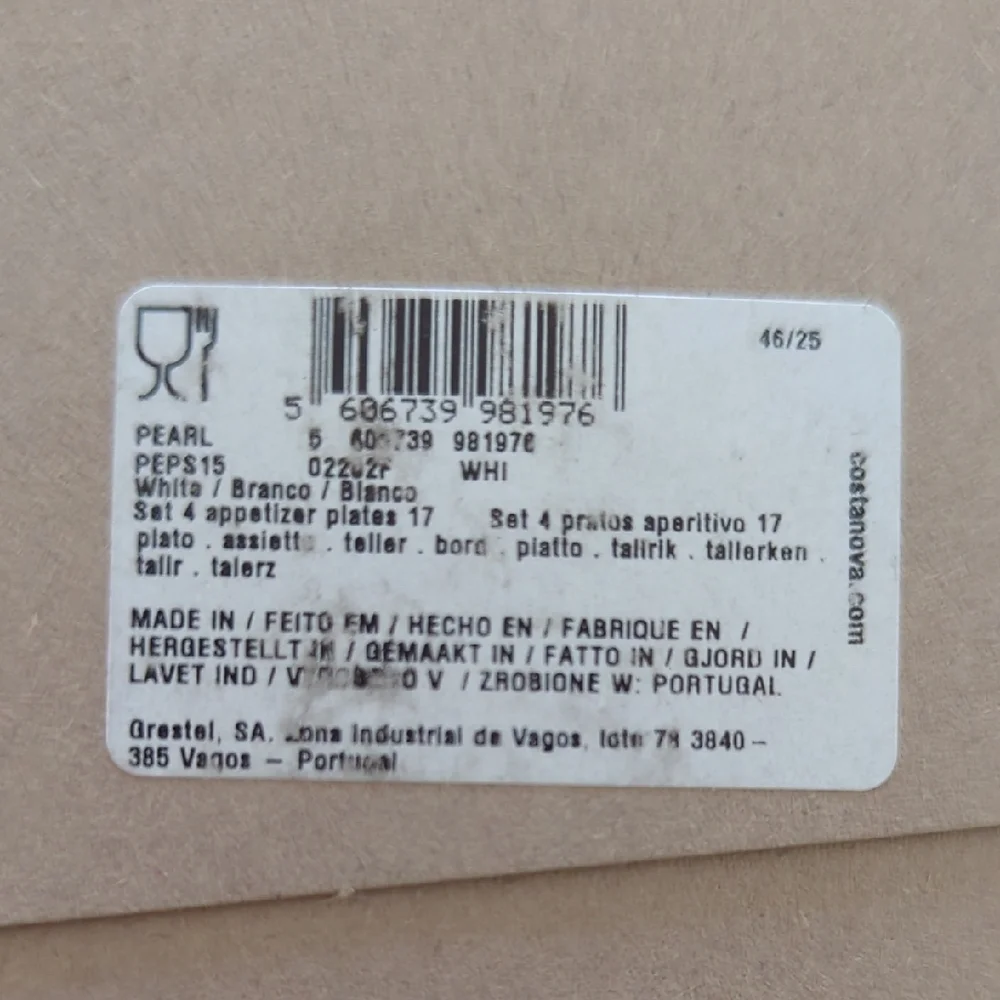 New In Box Pearl White Dinnerware - Picture 7 of 7